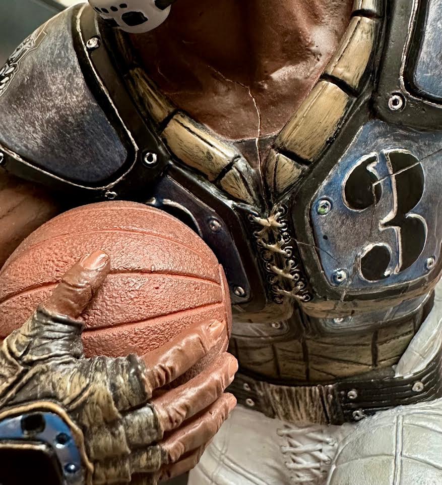 NECA Gears of War 3 "Thrashball Cole" Hand Painted Resin Statue Amazon Exclusive -RARE FIND-