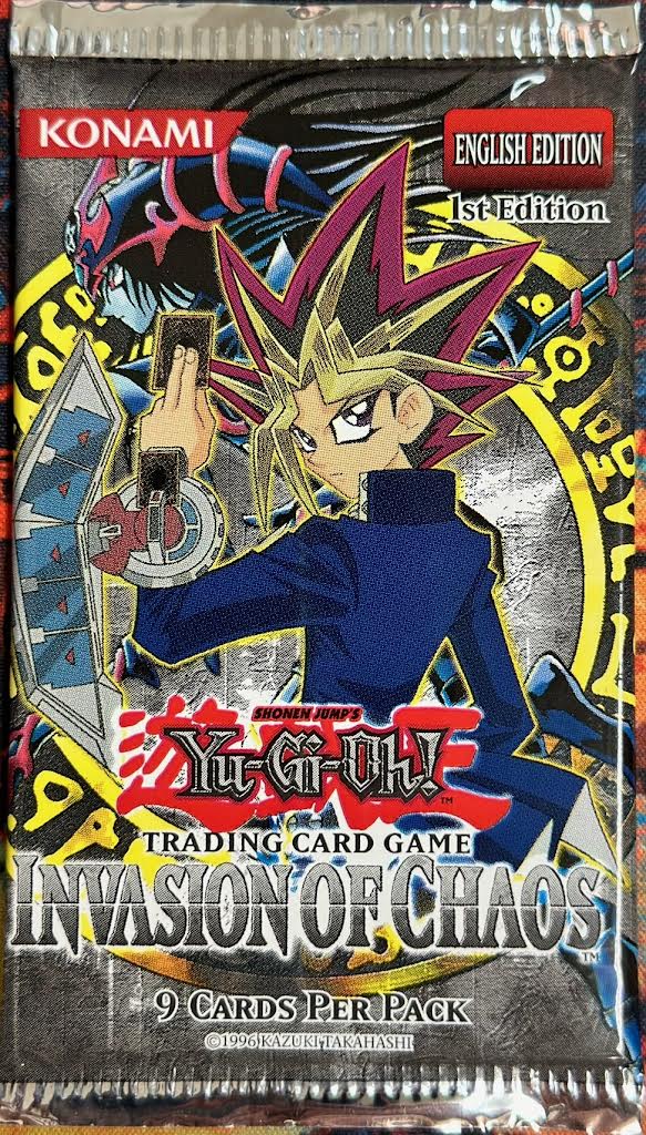 Yu-Gi-Oh!: Invasion of Chaos 1st Edition Booster Pack