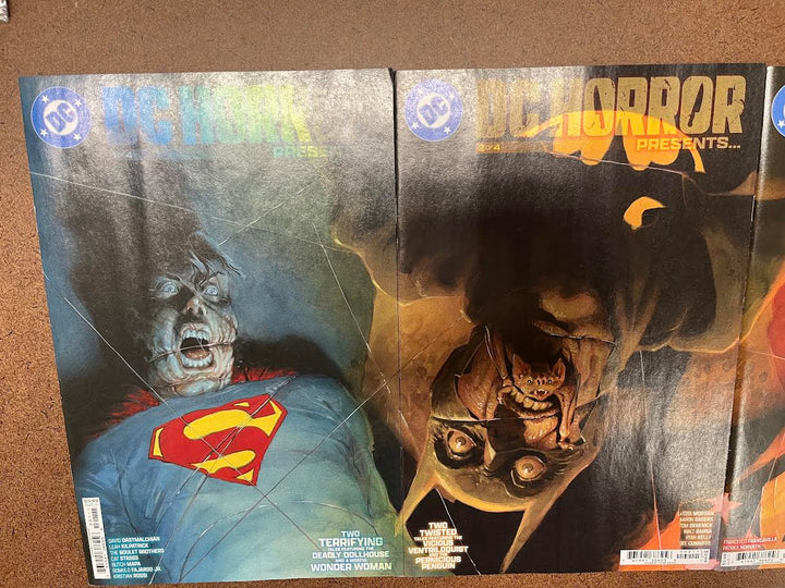 DC Horror Presents #1-4 Connecting Cover Lot