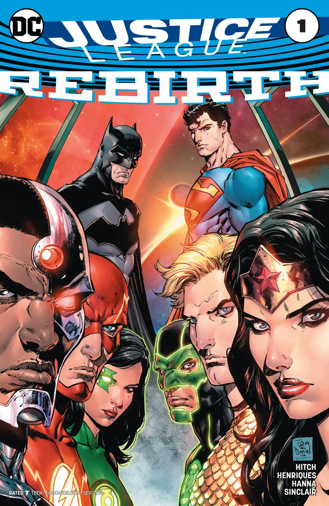 Justice League Rebirth #1 <BINS>