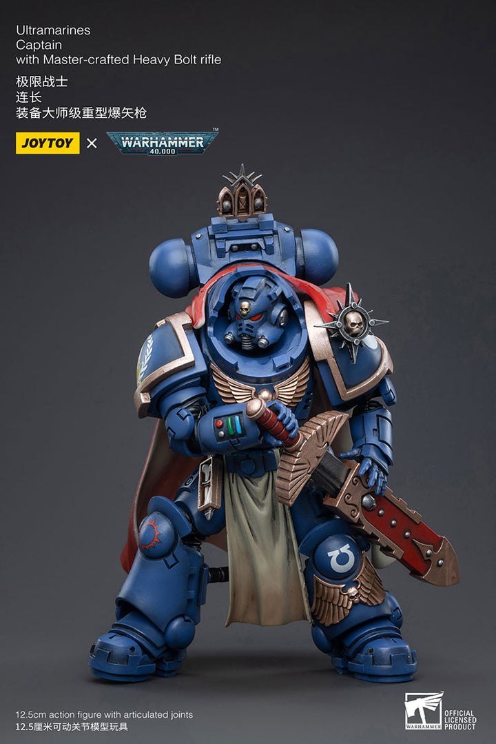 Warhammer 40k: Ultramarines - Primaris Captain Ptolias Corvor (Action Figure)