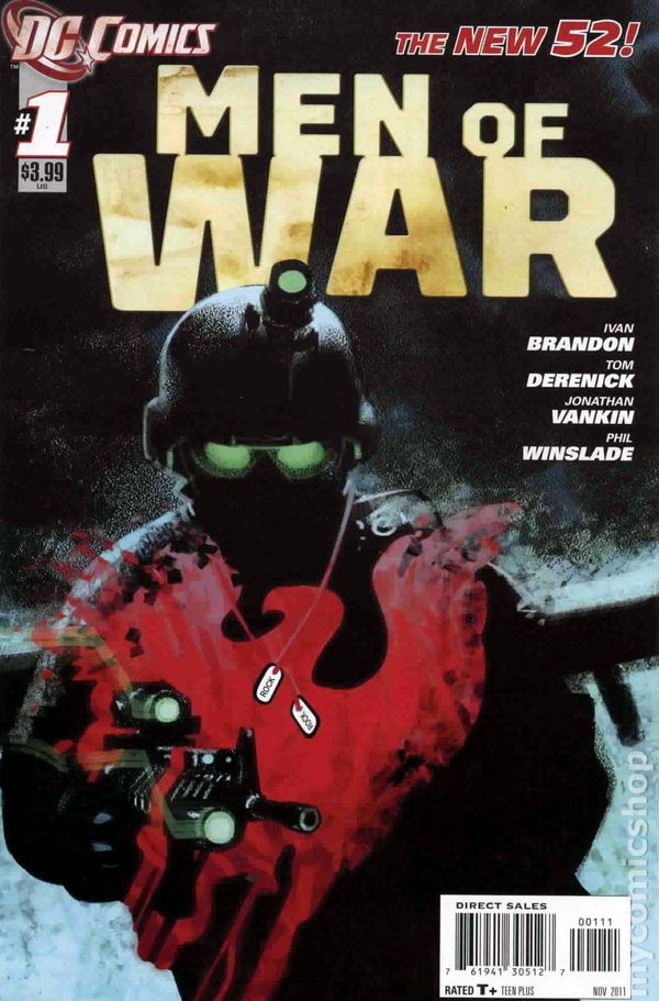 Men Of War (2011) #1 - New 52 OXV-02