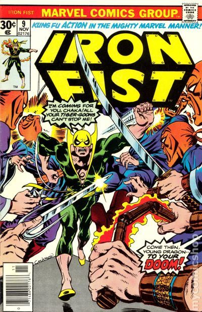 Iron Fist (1975 1st Series) #9 VG+