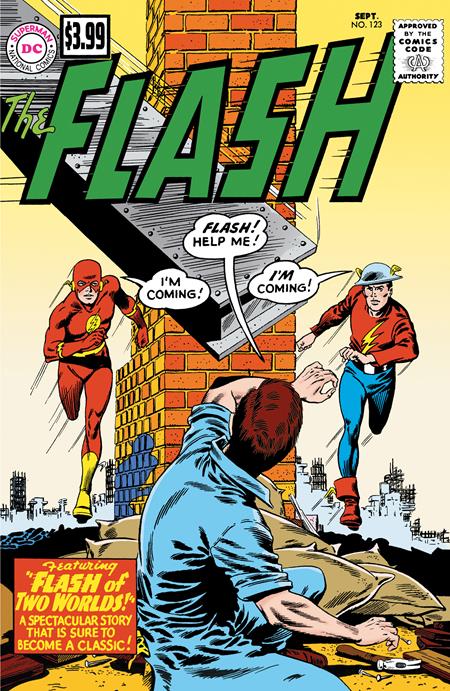 Flash (1959) #123 Facsimile Edition Cover A Carmine Infantino & Murphy Anderson