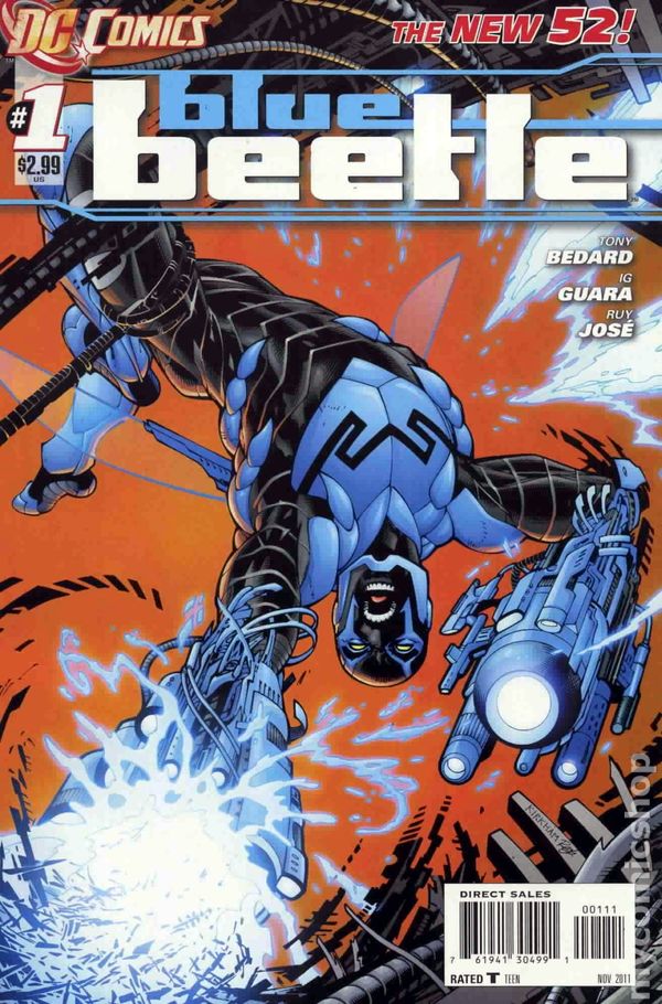 Blue Beetle (2011) #1 New 52 OXV-02 <BIB05>