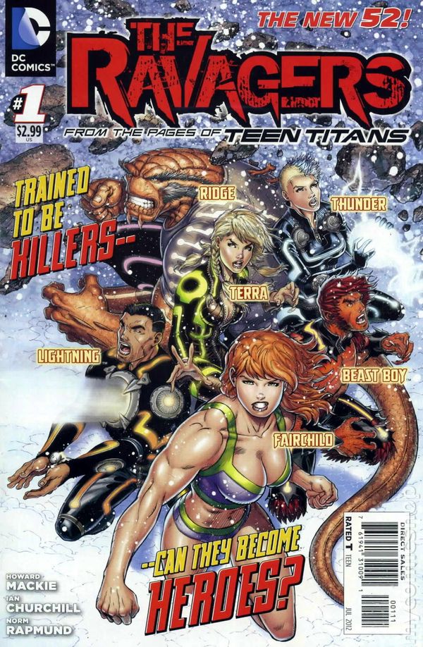 Ravagers (2011) #1 - New 52 OXV-02