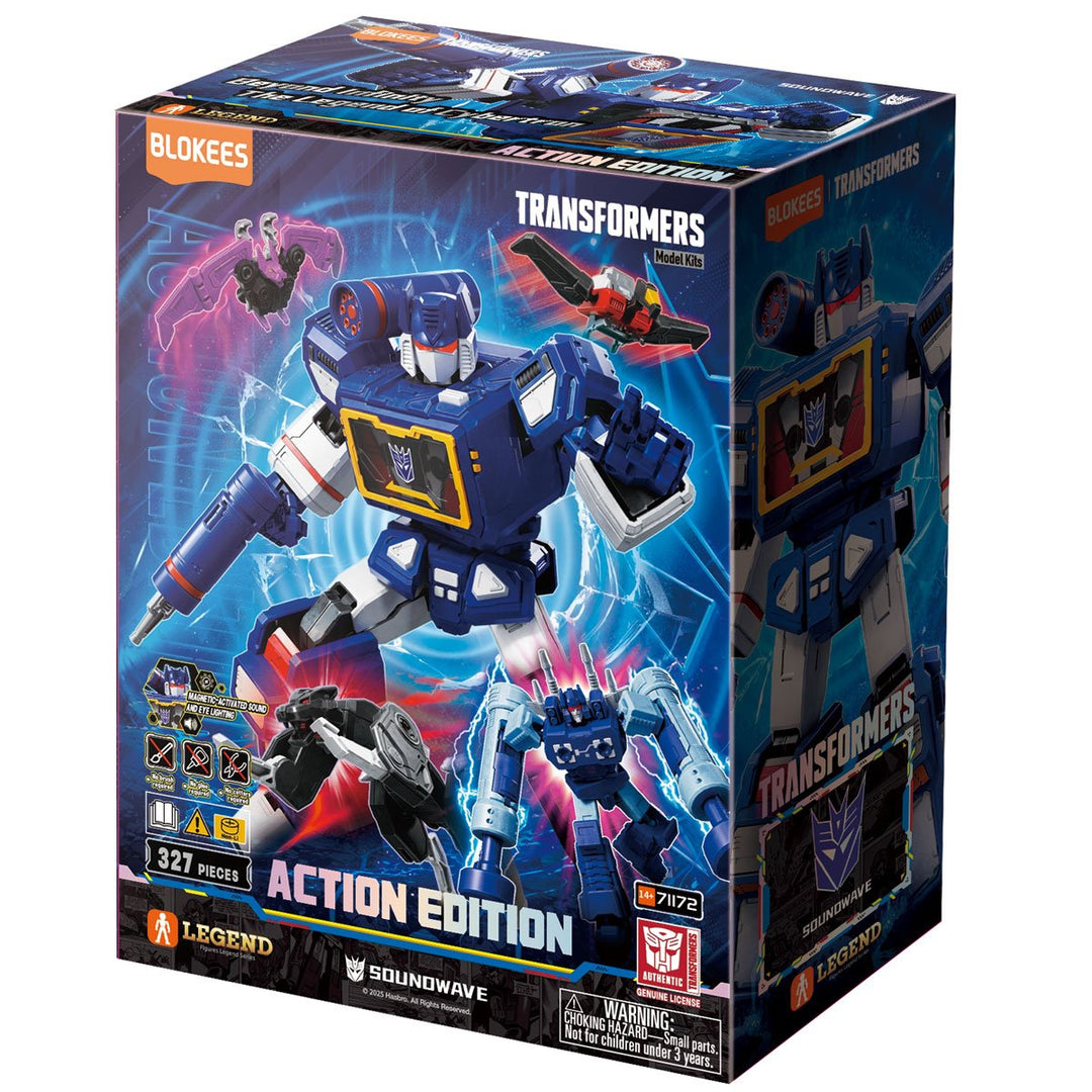 Transformers Blokees: Soundwave  (Action Edition Model Kit)