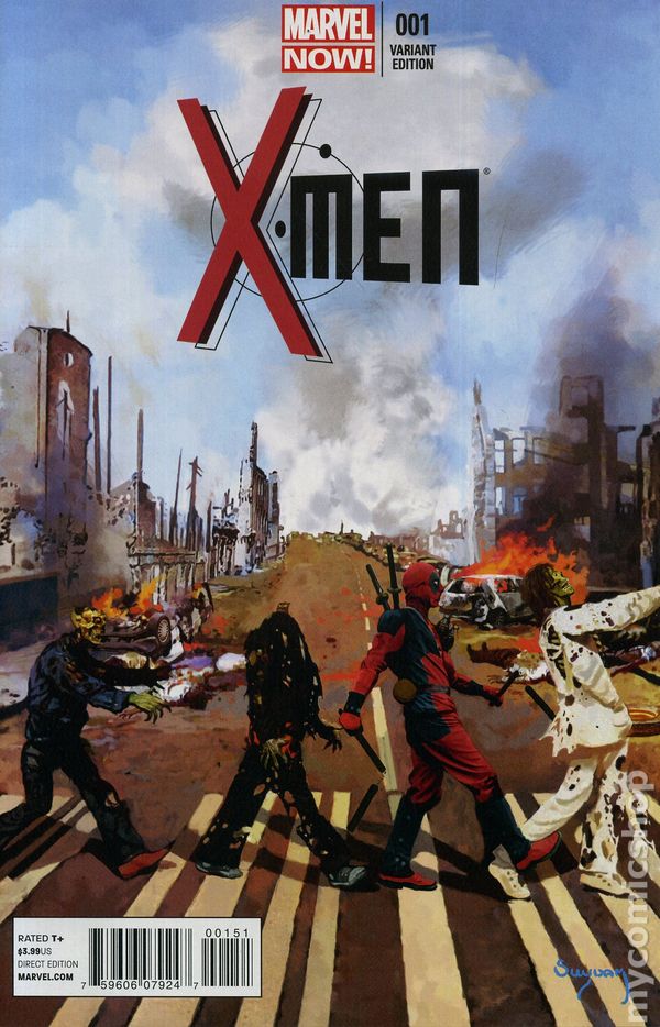 X-Men (2013) #1 Walking Dead-Pool Variant Now