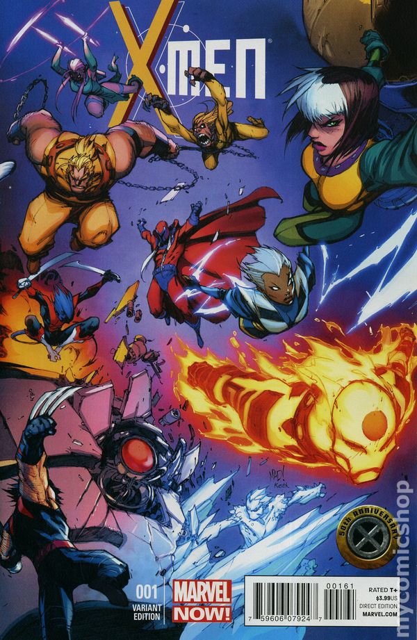 X-Men (2013) #1 50th Anniversary Joe Madureira Variant Now