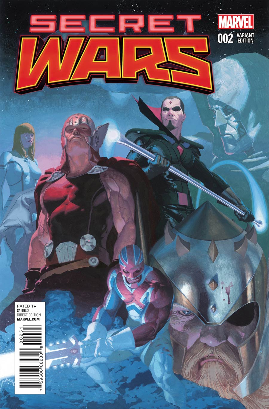 Secret Wars (2015) #2 (Of 8) Variant (1:25) Ribic Edition
