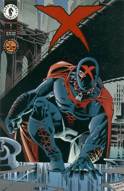 X (1994) #1, 3-8; Dark Horse Comics #8; Comics Greatest World: X [Lot of 9 Comics] <OXV-05>