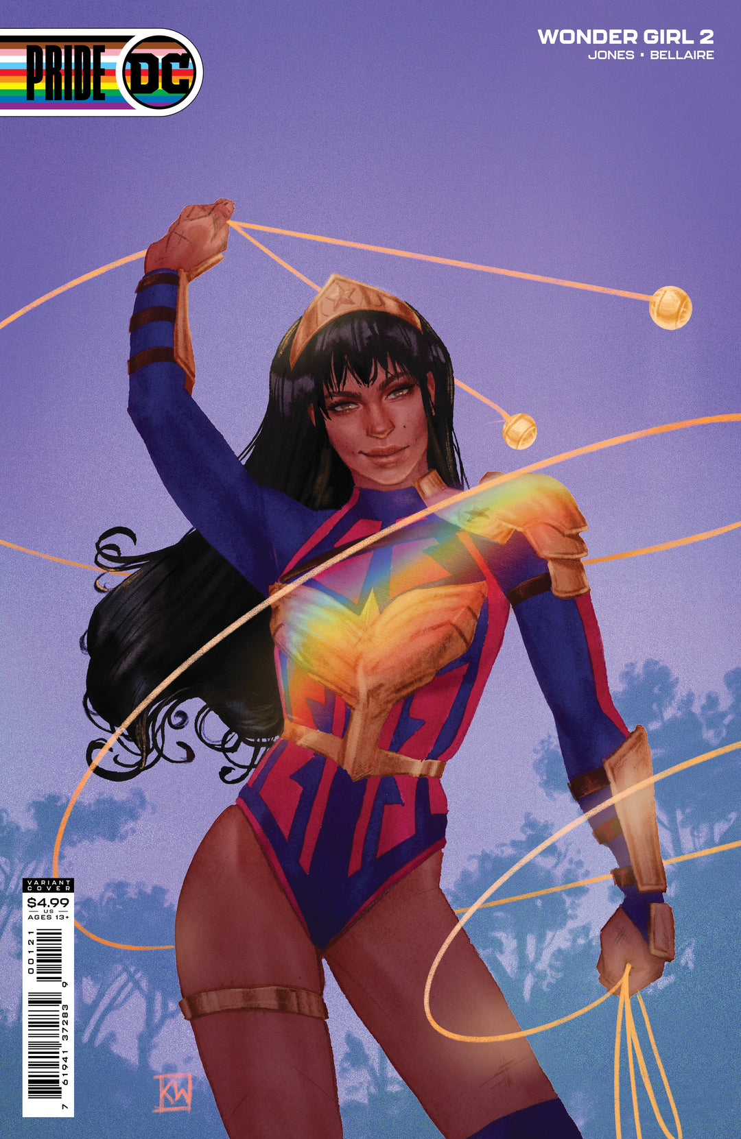 Wonder Girl #2 Cover B Kevin Wada Pride <BINS> <OFC>