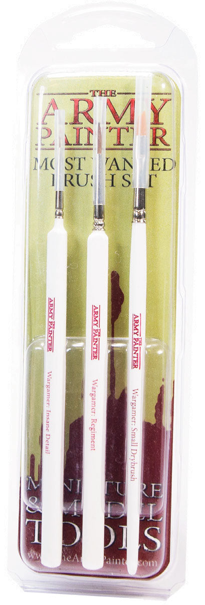 Hobby Starter: Wargamers - Most Wanted Brush Set