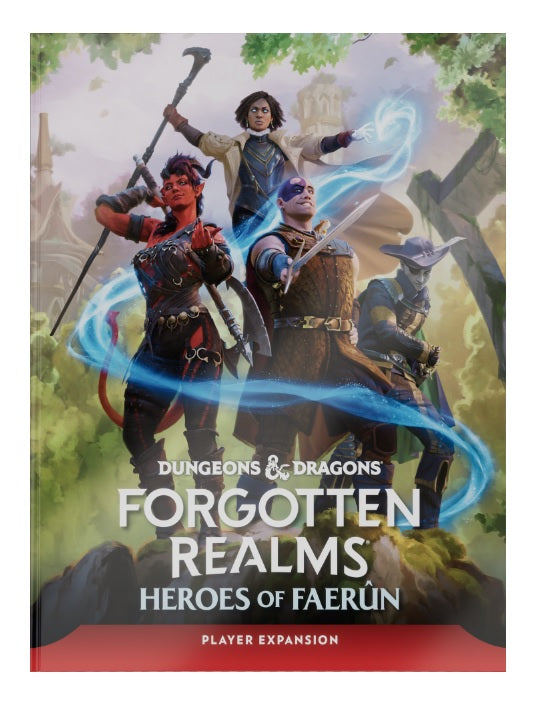 D&D 5e: Forgotten Realms - Heroes of Faerun Hard Cover