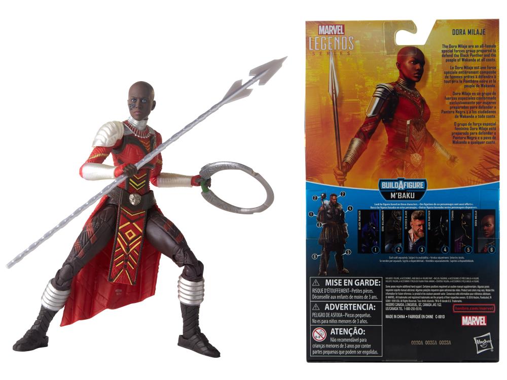 Avengers: Infinity War Marvel Legends Dora Milaje (M'Baku BAF)