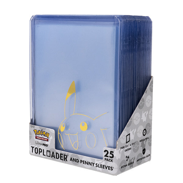 Ultra Pro: Pokemon - 3x4 Top Loader and Penny Sleeves (25pk)