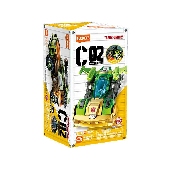 Transformers Blokees: Blokees Wheels (1:64 Model Kit) - C02 Transformers Wreck'N Rule Blind Box (1)