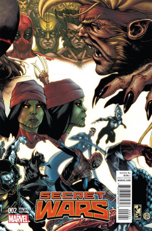 Secret Wars (2015) #2 (Of 8) Variant (1:20) Bianchi Connecting Edition <BINS>