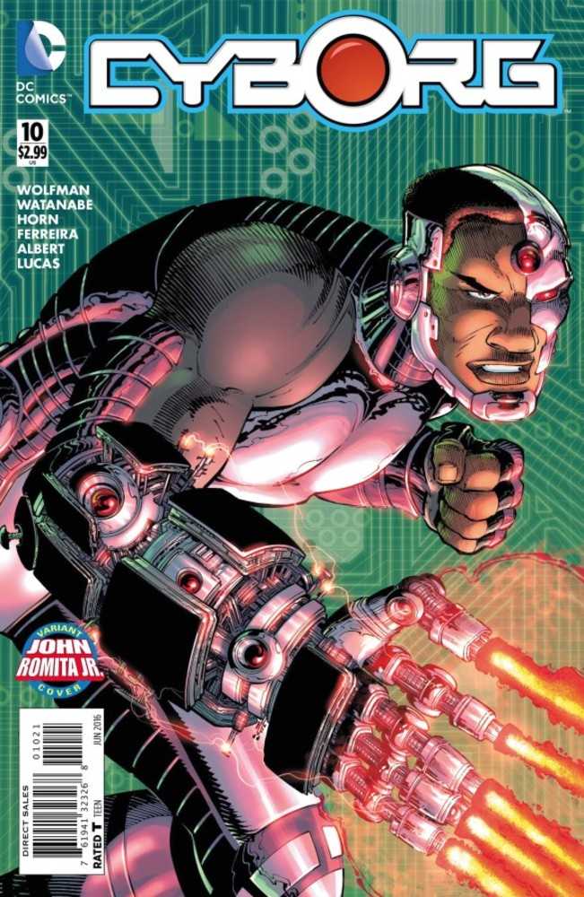 Cyborg (2015) #10 Romita Variant Edition <BINS>