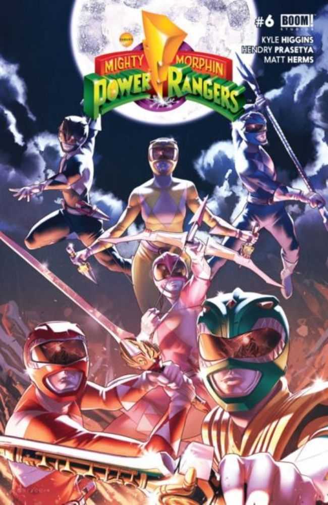 Mighty Morphin Power Rangers (2016) #6 Main Cover VF <BINS> <OFC>