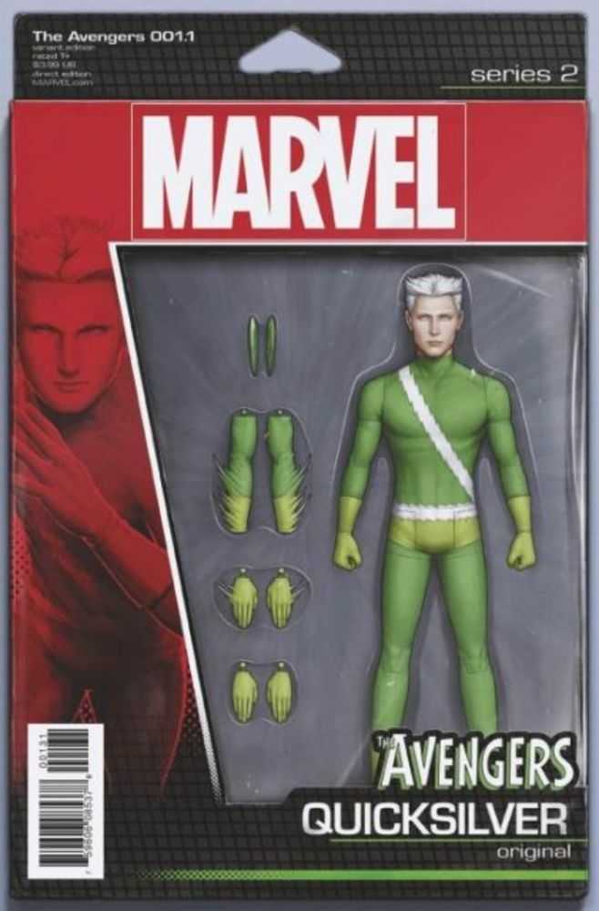 Avengers #1.1 Christopher Action Figure Variant <BINS>