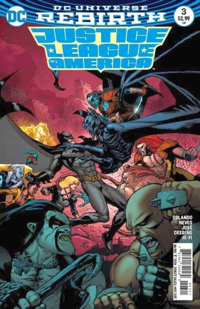 Justice League Of America #3 Variant Edition