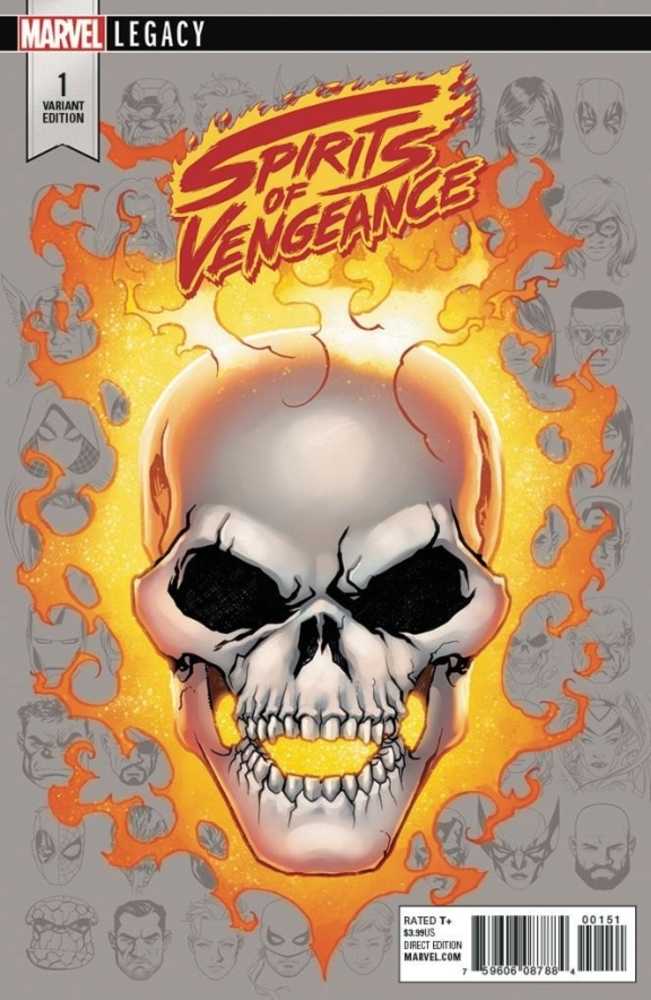 Spirits Of Vengeance (2017) #1 (Of 5) 1:10 McKone Legacy Headshot Variant Legacy <BINS>