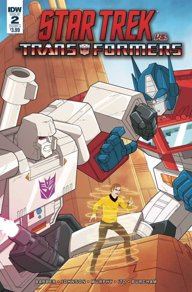 Star Trek vs Transformers #2 (Of 4) Cover A Murphy <BINS>