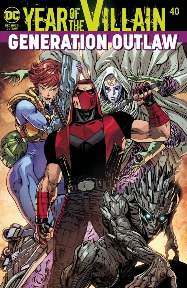Red Hood Outlaw #40 [Year of the Villain] Acetate Cover <BINS> <OFC>