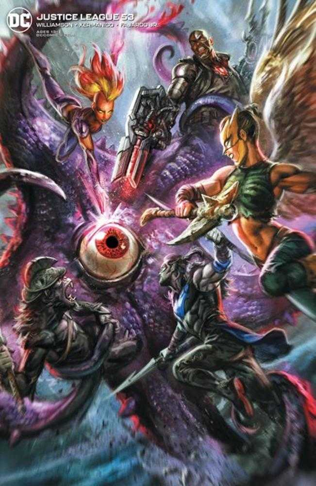 Justice League (2018) #53 Ben Caldwell Variant Edition