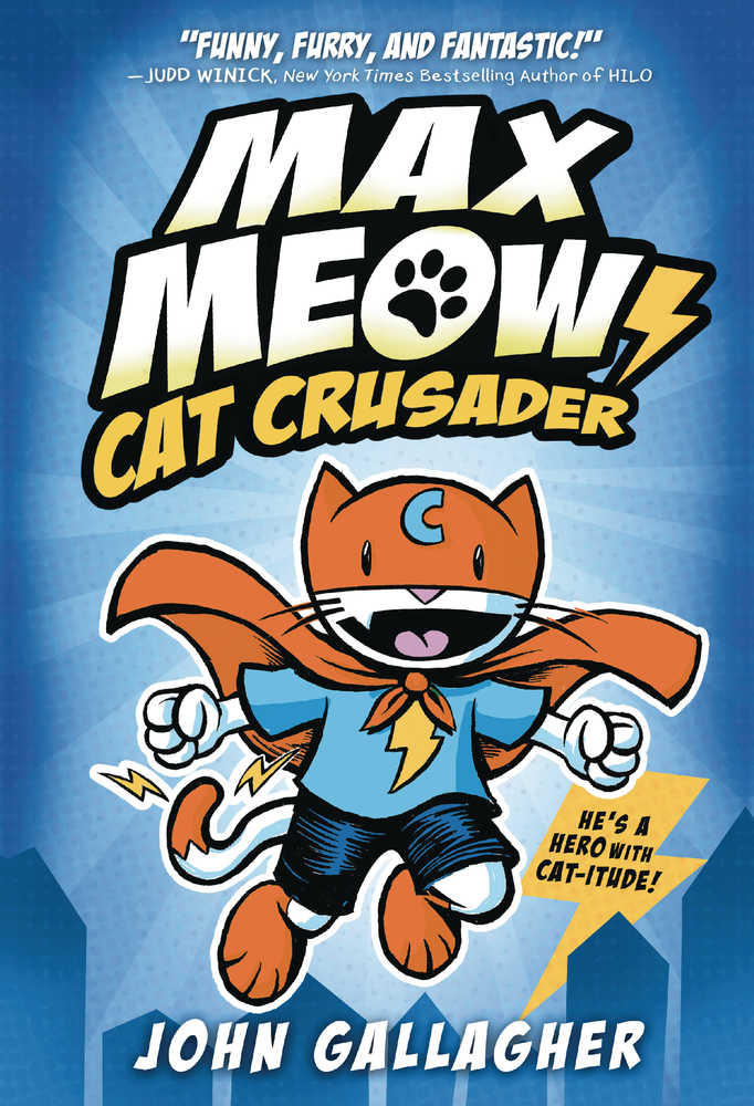 Max Meow Cat Crusader Graphic Novel Volume 01 New Printing