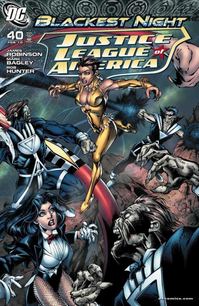 Justice League Of America (2006) #40 [Blackest Night] <BINS>