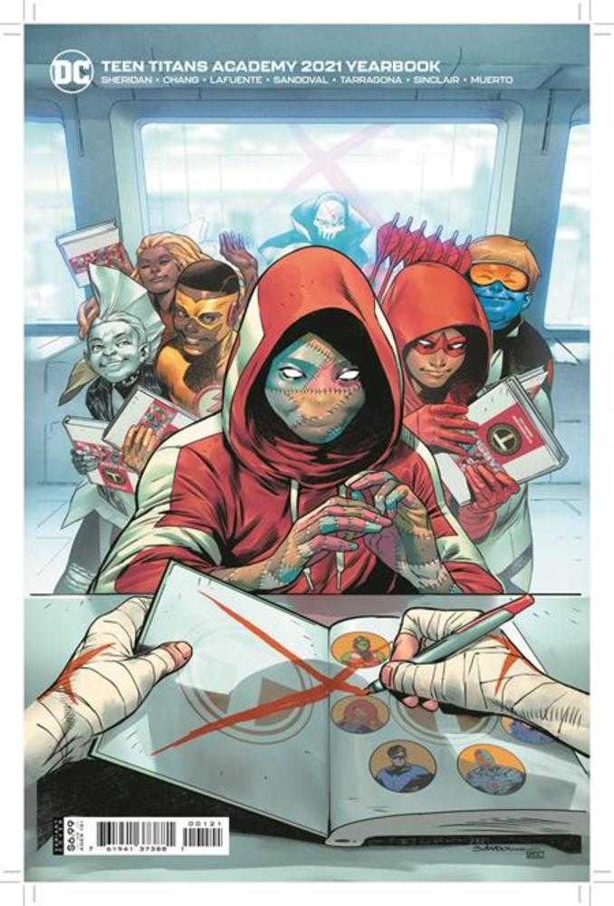 Teen Titans Academy 2021 Yearbook #1 Cover B Rafa Sandoval Card Stock Variant <BINS>