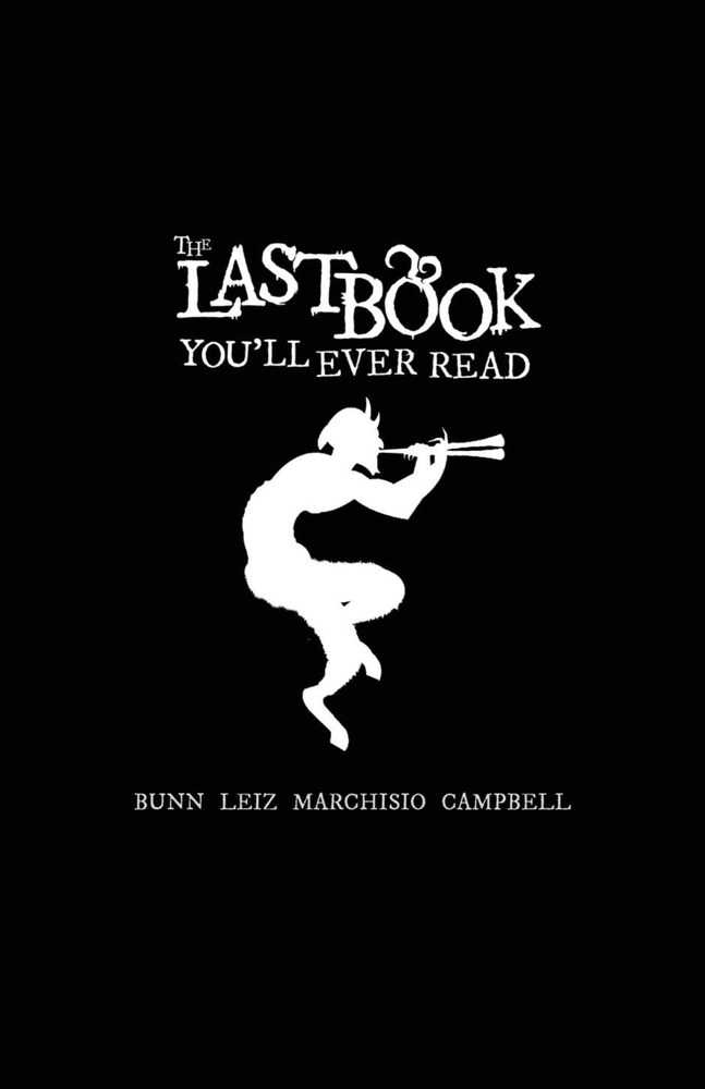 Last Book Youll Ever Read #2 Cover C Black Bag Variant by Leiz & Popov
