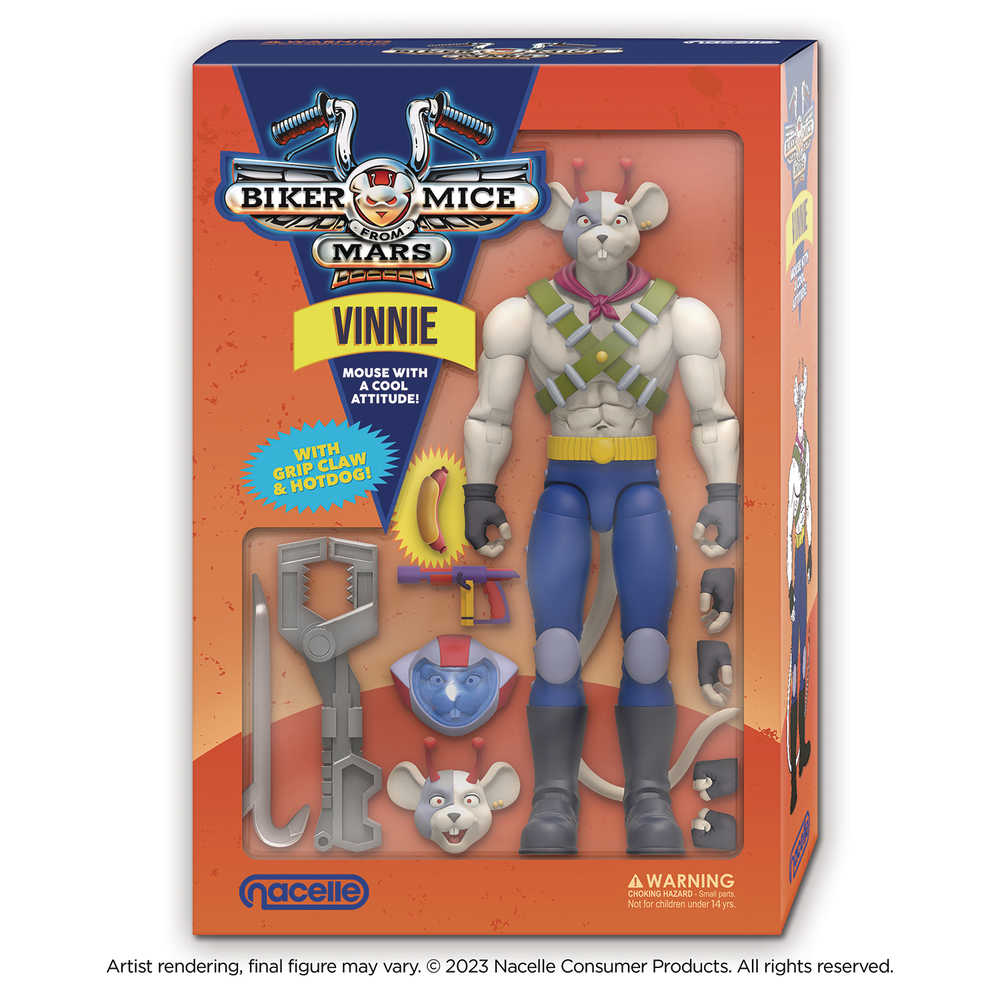 Biker Mice From Mars Vinnie Action Figure