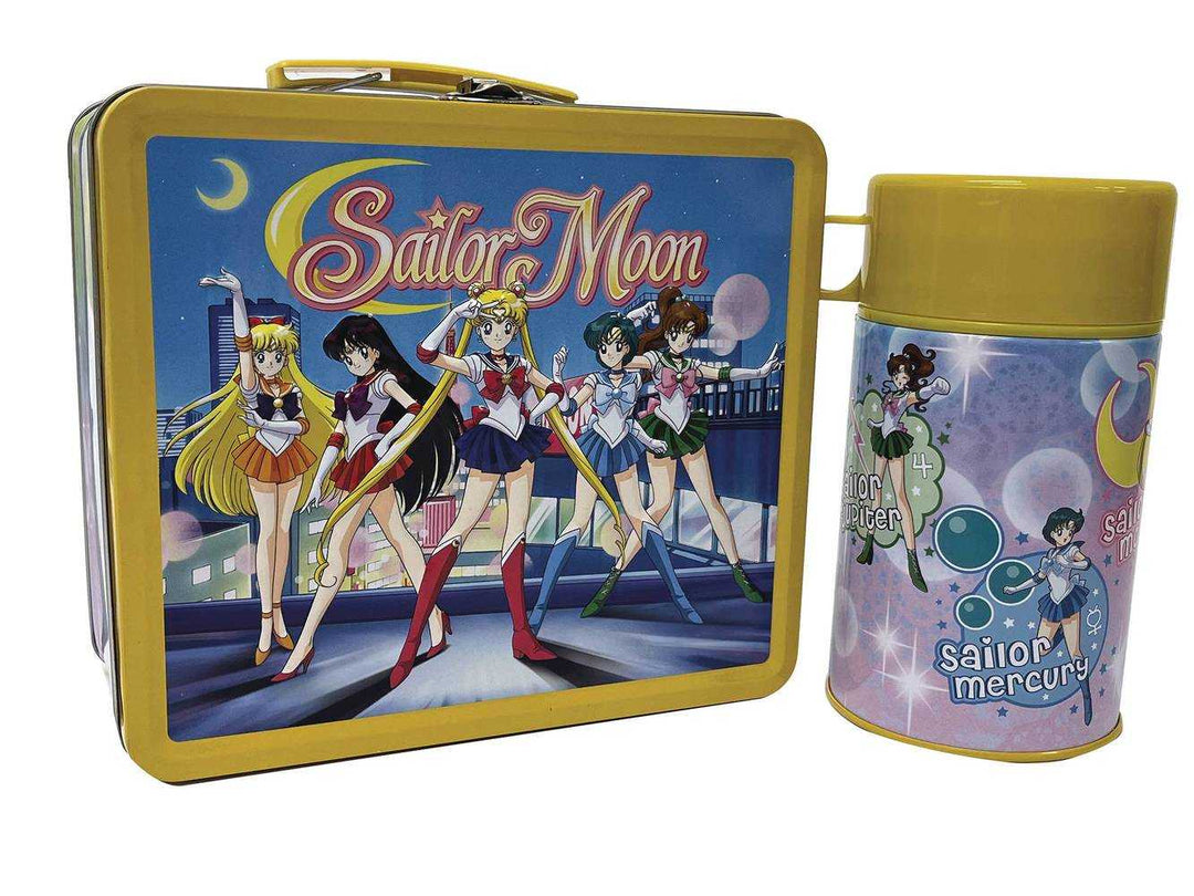 Tin Titans Sailor Moon Scout Lineup Previews Exclusive Lunchbox & Bev Cont