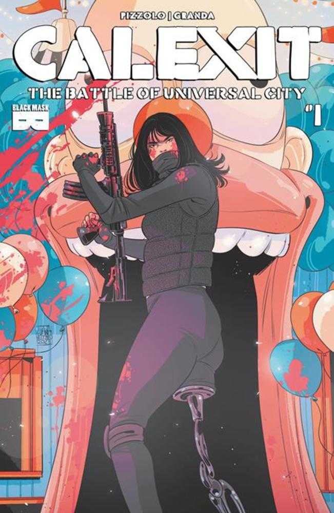 Calexit The Battle Of Universal City #1 (Of 3) Cover C (1:3) Luana Vecchio Variant (Mature)
