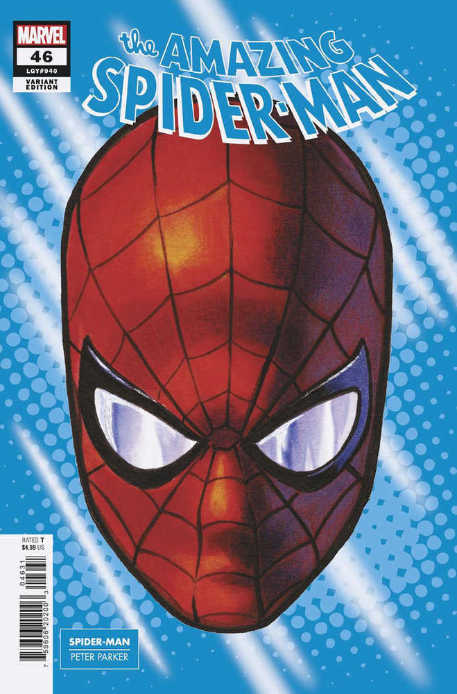 Amazing Spider-Man (2022) #46 Mark Brooks Headshot Variant