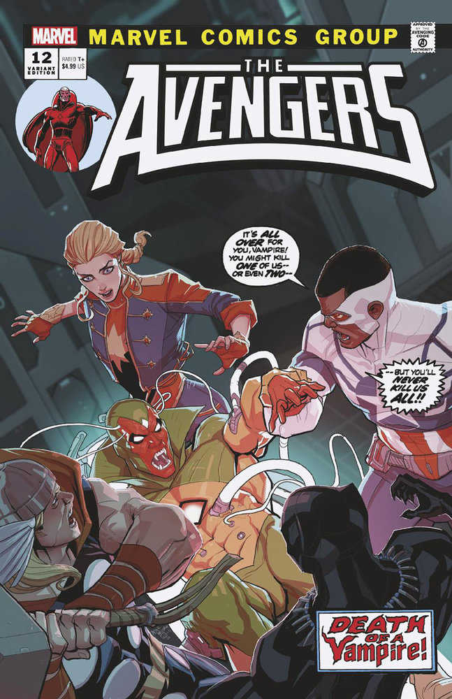 Avengers (2023) #12 Pete Woods Vampire Variant [Fall of X]