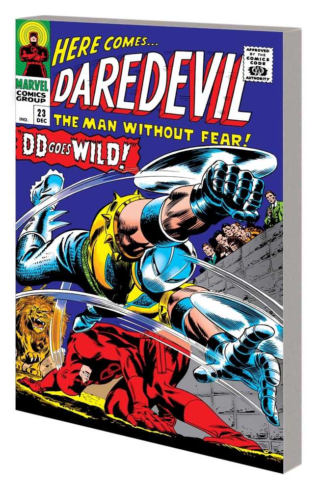Mighty Marvel Masterworks Daredevil TPB Volume 03 Unmasked Direct Market Variant