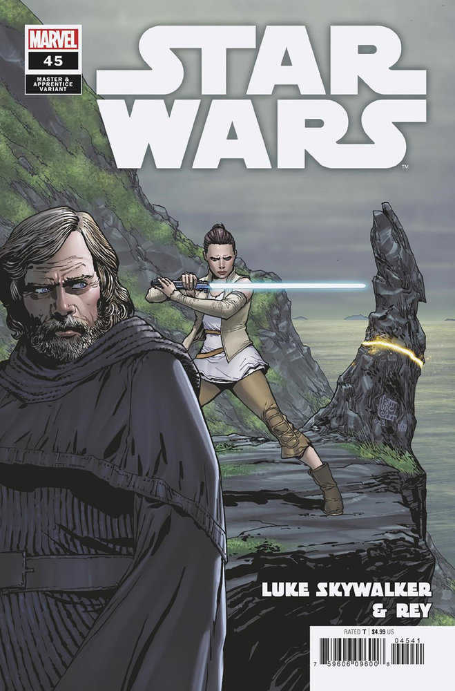 Star Wars (2020) #45 Giuseppe Camuncoli Luke Skywalker & Rey Master & Apprentice Variant