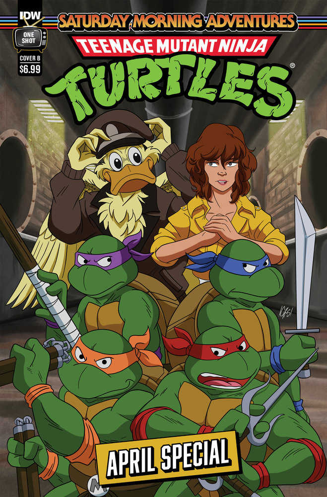 Teenage Mutant Ninja Turtles Saturday Morning Adventures April Special (One Shot) Variant B (Jones)