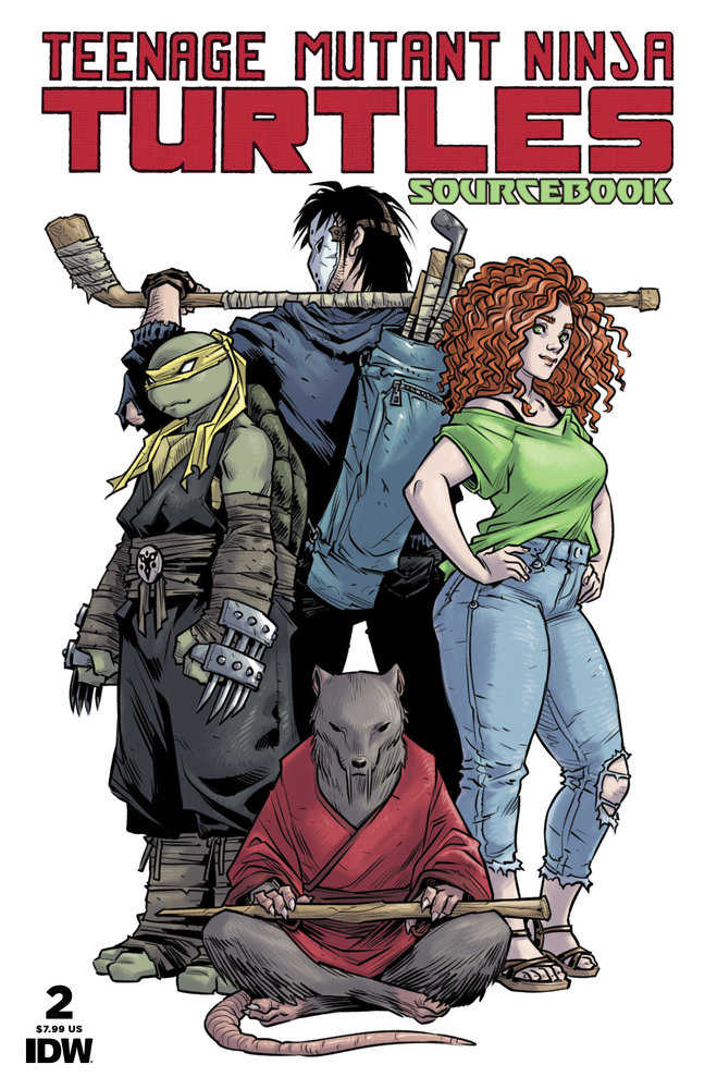 Teenage Mutant Ninja Turtles Sourcebook #2 Cover A (Campbell)