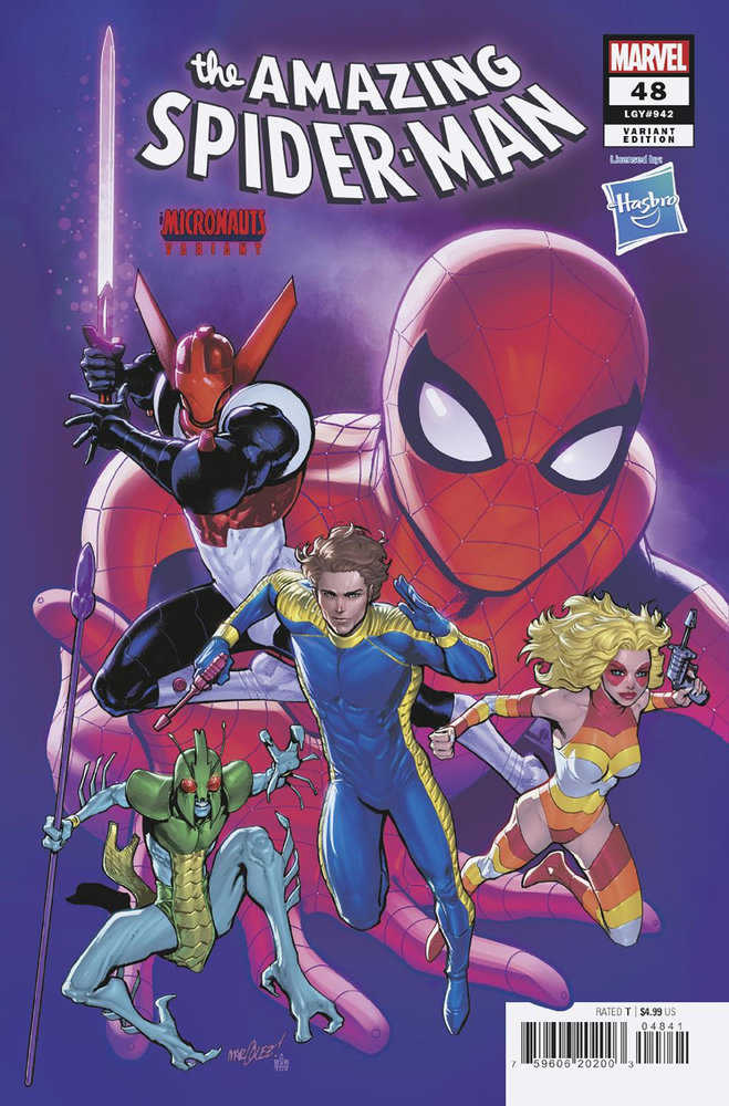 Amazing Spider-Man (2022) #48 David Marquez Micronauts Variant