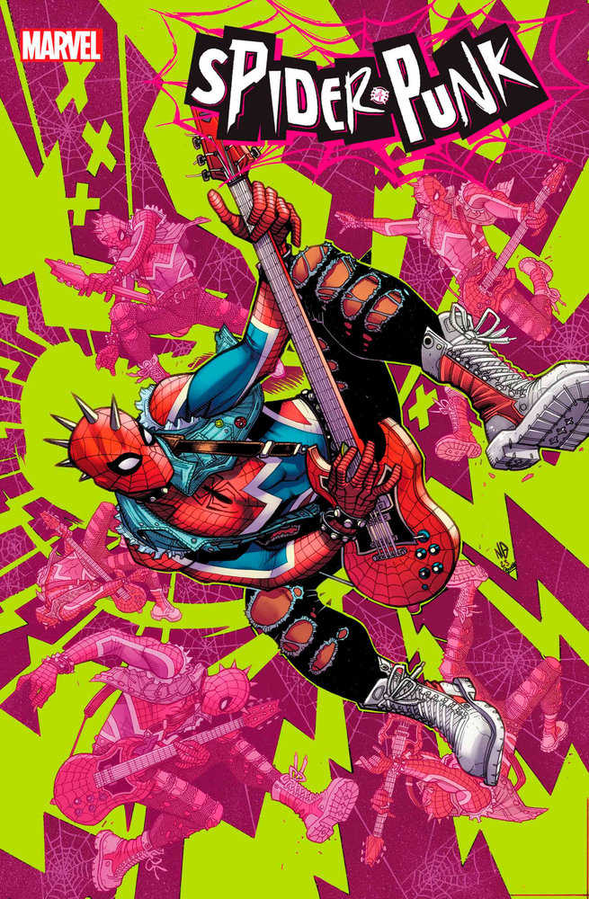 Spider-Punk Arms Race #3 Nick Bradshaw Variant