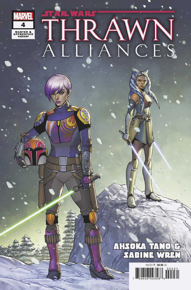 Star Wars Thrawn Alliances #4 Giuseppe Camuncoli Ahsoka Tano & Sabine Wren Master & Apprentice Variant