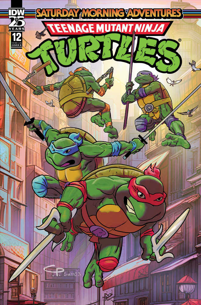 Teenage Mutant Ninja Turtles: Saturday Morning Adventures (2023) #12 Variant B (Smith)