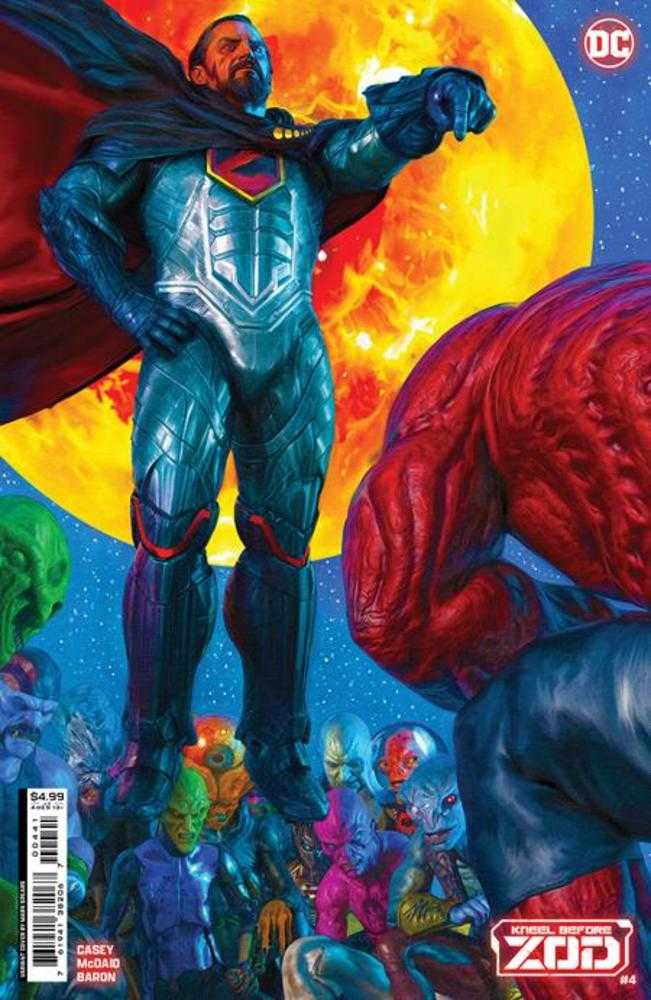 Kneel Before Zod #4 (Of 12) Cover C Mark Spears Card Stock Variant