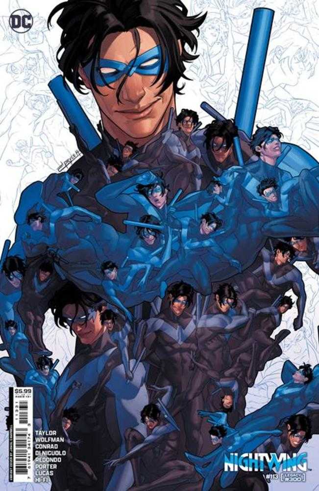 Nightwing (2016) #113 Cover C Jamal Campbell Card Stock Variant (#300)