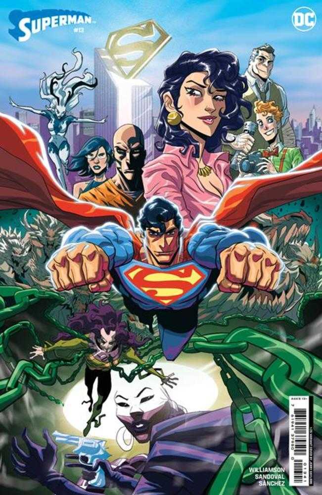 Superman (2023) #13 Cover G (1:25) Jerry Gaylord Card Stock Variant (House Of Brainiac)
